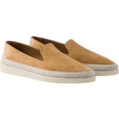 Ruskind Loafers Prada Men's Suede Loafers - Brown