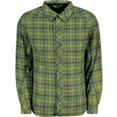 Norrøna Skjortor Norrøna Finnskogen Wool Shirt Skjorta Herr - Olivgrön