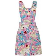 Knee Length Dresses - Women Hell Bunny Short Dress - Multicolour