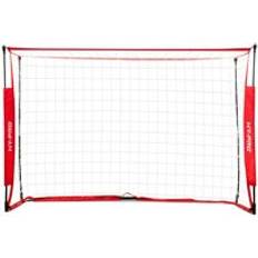 Hy-Pro 6ft x 4ft Box Football Goal Red Kids