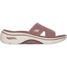 Skechers Go Walk Arch Fit 2.0 Sandal Slide Peekaboo - Brown