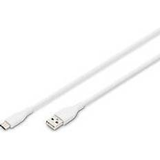 Kablar Digitus USB-C Silicone Charging Cable USB-A 0.5m