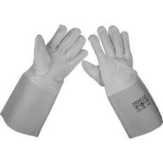 Pair TIG Welding Gauntlets - Goat Skin Leather