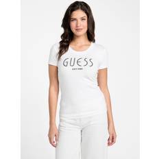 Guess Överdelar Guess Avslappnad Rund Hals T-shirt -