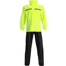 Men - Yellow Rain Clothes Acerbis Line Rain Suit 2 Pcs - Neon Yellow/Black