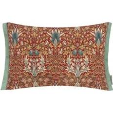 Morris & Co Pillows Morris & Co Snakeshead Outdoor Rectangle Cushion 40cm x 60cm Berry Complete Decoration Pillows