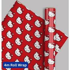 Party Gift Wrapping Papers Hello Kitty 4m Roll Wrapping Paper