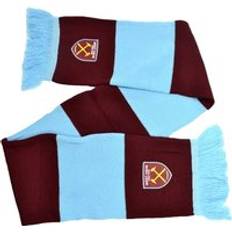 West Ham United F.C. Jacquard Knitted Scarf - Burgundy