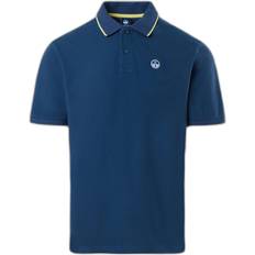 North Sails Herr Kläder North Sails Polo Shirt With Contrast Trims - Dark Blue