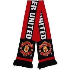 Scarfs Manchester United FC Text Winter Scarf One Size Red/Black