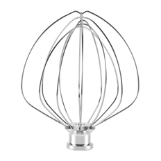 Stainless Steel Whisks SEM 6-Wire Whip Attachment for 5-6 Quart Bowl-Lift Stand Whisk