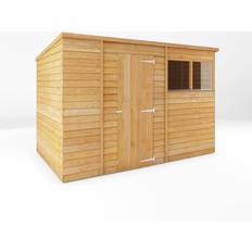 10 x 6 Garden Wooden Storage Shed Pent Roof Window