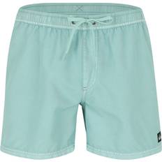 Beige - Men Swimming Trunks Quiksilver Everyday Surfwash Volley 15 in - Turquoise