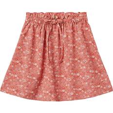 Blommiga Kjolar Barnkläder Wheat Skirt Coral Blommor - Natalia