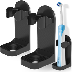 Black Toothbrush Holders AlwaysH 2 Pack Electric Toothbrush Holder
