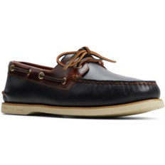 Boat Shoes Sperry Men's Gold Cup Authentic Original 2-Eye Boat Shoe - Black/Brown