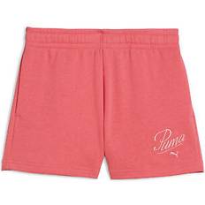 Puma Rosa Shorts Puma Essentials Script Shorts Youth - Red