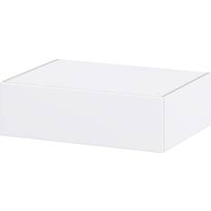 Kitchen Wall Cabinets Hugo&Borg Lasalle Slab Wall Fully Assembled Cabinet - Bright White