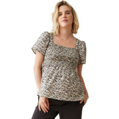Maternity & Nursing Wear Ingrid+Isabel Maternity Gwen Smocked Woven Top M
