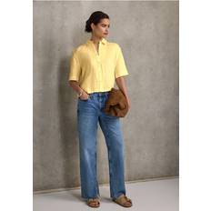 Street One Studio Leinen-Hemdbluse - Gelb