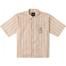 Vans Shirts Vans Stripe Short-sleeved Shirts - Orange Tan