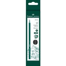 Faber-Castell 1111 Black Matt Graphite Pencil HB 12-pack