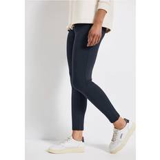 Blåa - Bomull Leggings Street One Basic 7/8 Leggings - Blau