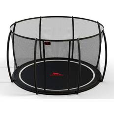 Trampoline Dino Cars Trampolin Flat Level Ø 430 schwarz Netz