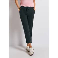 Street One Frauen Loose Fit Hose - Grün