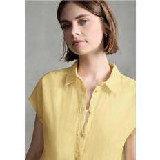 Street One Leinenmix Hemdbluse - Gelb