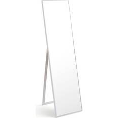 Dunelm Rectangle Full Length Free Standing - White Wall Mirror 40x150cm
