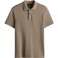 H&M Herre Polotrøjer H&M Slim Fit Polo shirt - Dark Beige