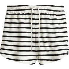 H&M Sweat Shorts - Cream/Striped