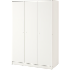 IKEA Kleppstad White Garderobeskab 117x176cm