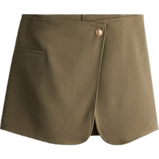 Röcke H&M Interlock Skort - Dark Khaki Green