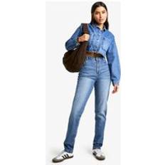 Boohoo Slim Jeans boohoo Womens Tall Basic Slim Fit Jean - White