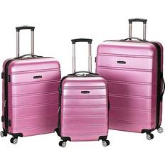 Rockland Melbourne Set of 3 - Pink