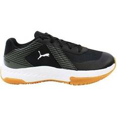Girls Indoor Sport Shoes Children's Shoes Puma Varion Jr Indoor Court - Black