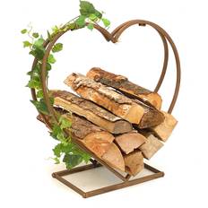 Caminetti Scaffale Per Legna Da Ardere Metallo Cuore 2013221