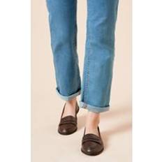 Brown Loafers on sale Dorothy Perkins Womens Wide Fit Lara Penny Loafers - Chocolate