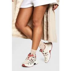 Beige Trainers boohoo Womens Tonal Sporty Panelled Trainers - Cream