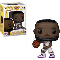 Lebron james funko pop Funko Pop! Basketball Los Angeles Lakers Lebron James White Uniform