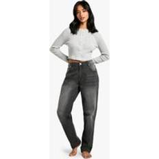 Boohoo Slim Jeans boohoo Womens Petite Basic Slim Fit Jean - Mid Grey