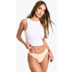 Boohoo Knickers boohoo Womens Bonded No Vpl Thong - Beige