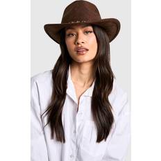 Boohoo Hats boohoo Womens Strap Detail Western Cowboy Hat - Brown