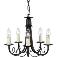 Elstead Lighting Minster Black Pendant Lamp ∅ 37cm