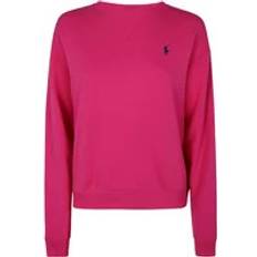 Polo Ralph Lauren Rosa Tröjor Polo Ralph Lauren Fleece Sweatshirt - Fuchsia