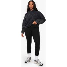 Boohoo Underwear boohoo Womens Basics Plus V Waistband Legging - Black