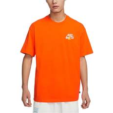 Nike Orange T-shirts Nike SB Graphic T-shirt Asia Sizing - Orange/Multi-Color
