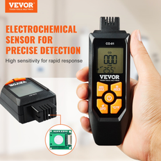 Gas Detectors VEVOR Carbon Monoxide Detector 0-1000PPM